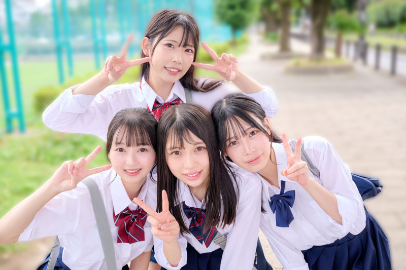 ひまり＆つぼみ＆ゆの＆わこ 無料サンプル動画画像(1) 【令和のハメ撮りライバー.NET】