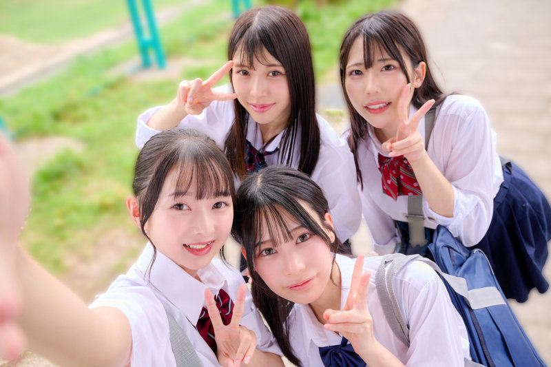 ひまり＆つぼみ＆ゆの＆わこ 無料サンプル動画画像(2) 【令和のハメ撮りライバー.NET】