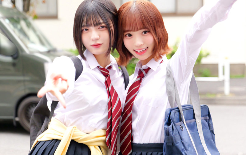 ふうちゃん&ゆみちゃん 無料サンプル動画画像(1) 【令和のハメ撮りライバー.NET】